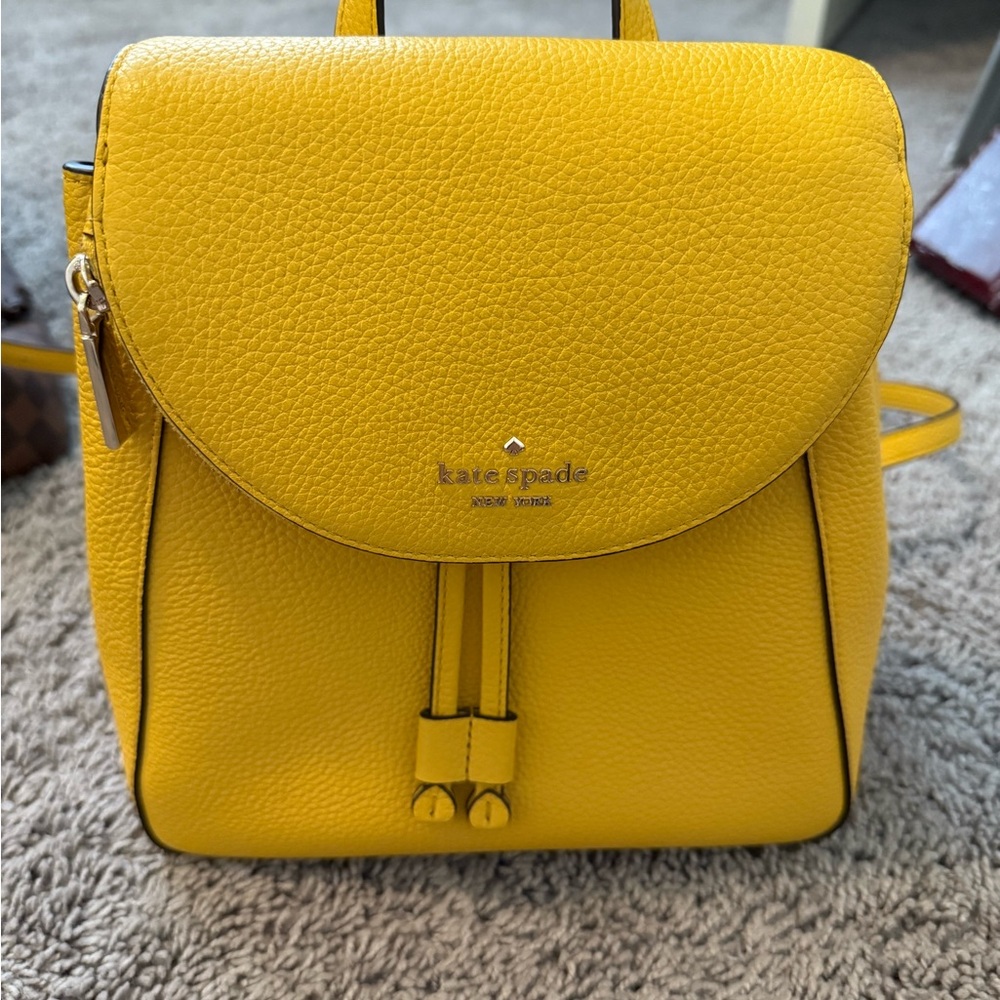 Kate Spade Vibrant Yellow Backpack - Picture 2 of 6